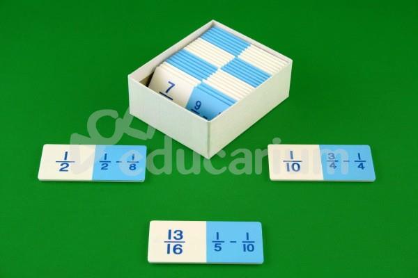 domino-odejmowanie-ulamkow-zwyklych
