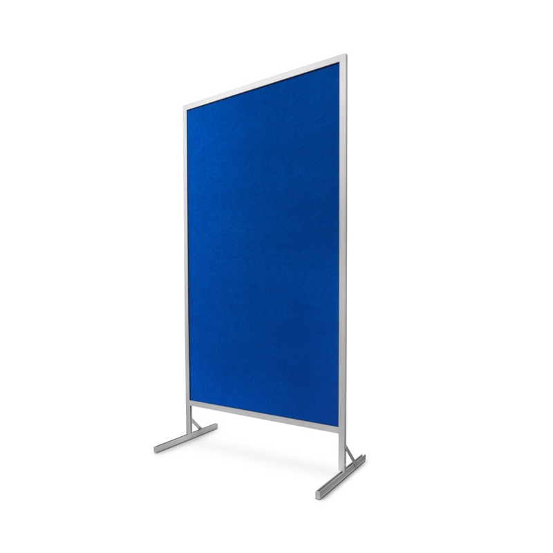 tablica-wolnostojaca-parawan-100x170x190cm-tekstylna-niebieska